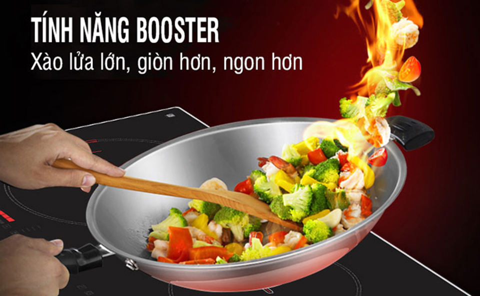 Bếp Điện Từ Eurosun EU-TE398Pro với tính năng Booster