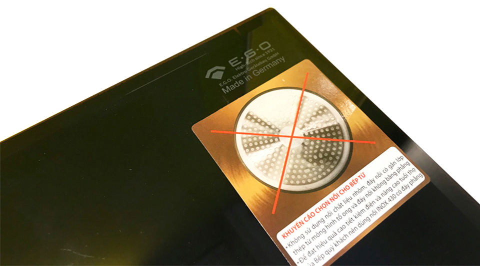 Chức năng an toàn của Bếp Điện Từ Eurosun EU-TE882G