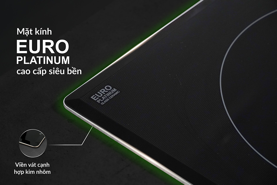 Bếp Từ Eurosun EU-T710Pro mặt kính Euro Platinum cao cấp siêu bền