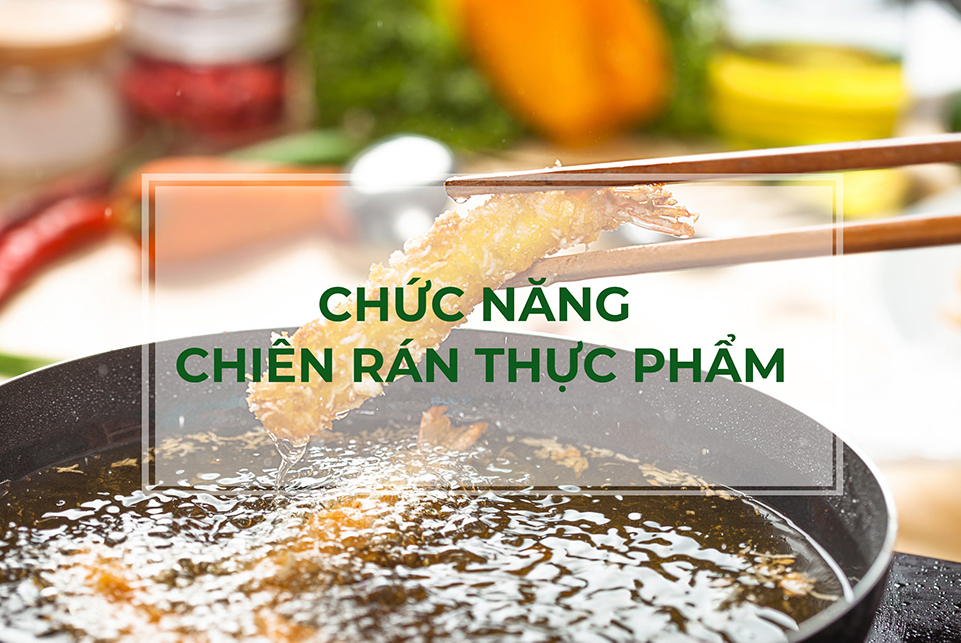 Chức năng chiên rán thực phẩm của Bếp Từ Eurosun EU-T798 Pro