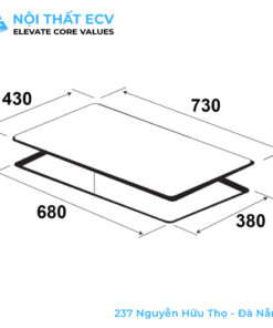 Alternative view of Bếp 1 Từ 1 Điện KAFF KF-FL108 Plus