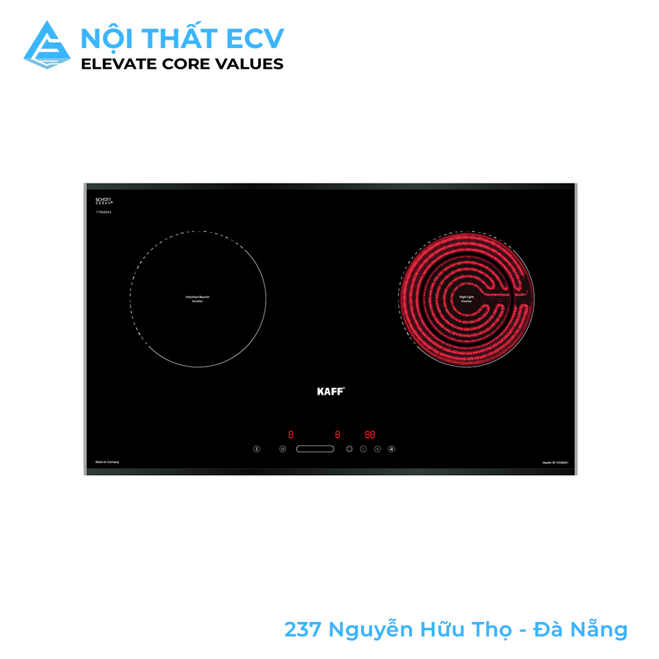 Bếp 1 Từ 1 Điện KAFF KF-EG900IH