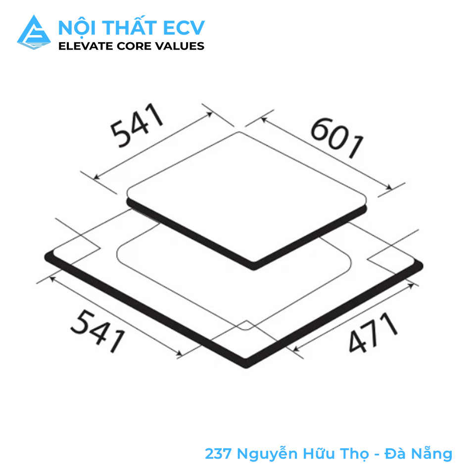 Bếp 3 Từ EGO KAFF KF-SQ38IH - Ảnh 2