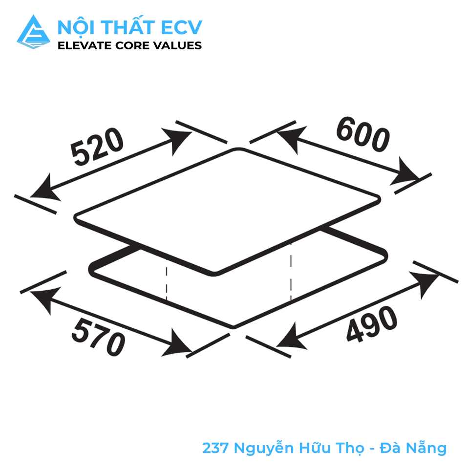 Bếp 3 Từ KAFF KF-HI5468SI - Ảnh 2