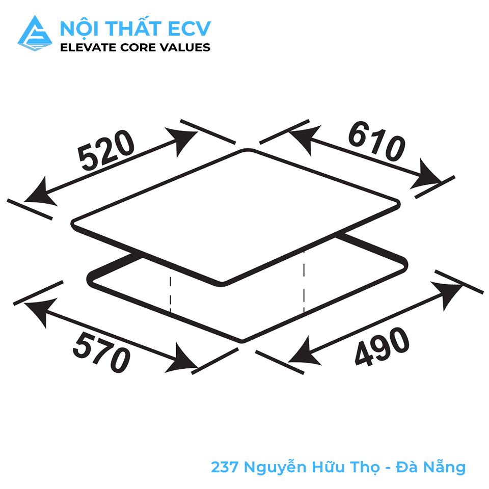 Bếp 3 Từ KAFF KF-SQ520HID - Ảnh 2