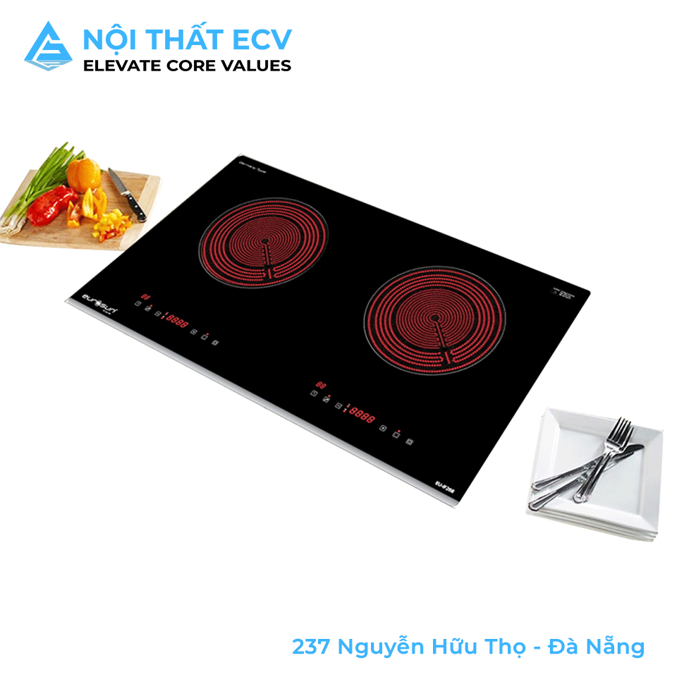 Bếp Điện Hồng Ngoại 2 Vùng Nấu EU-IF268S - Ảnh 2