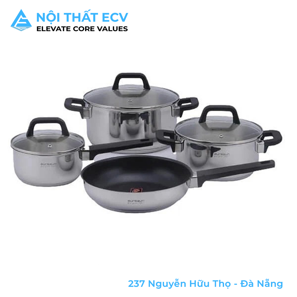 Bộ Nồi Inox-304 7 Món MC1609-Eva