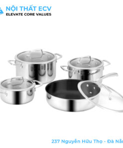 Bộ Nồi Inox 304 8 Món MC1801-Luxury