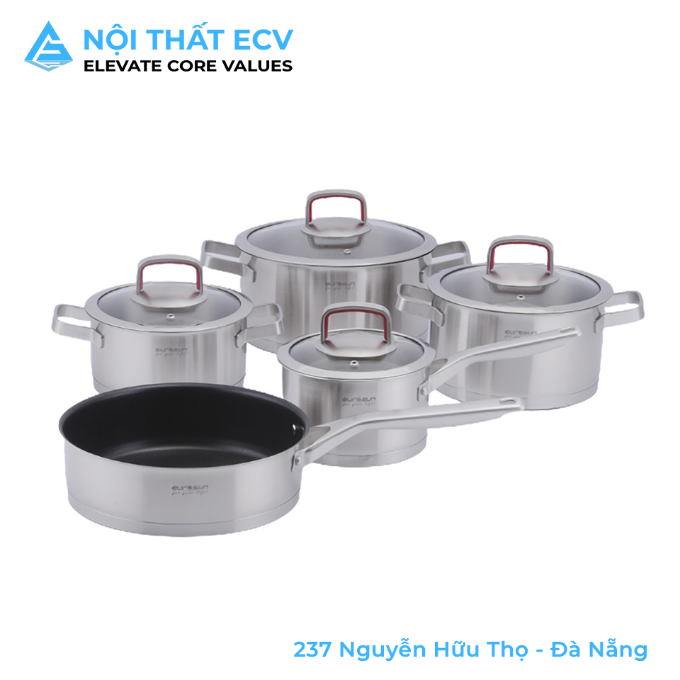 Bộ Nồi Inox-304 9 Món MC1808-Royal