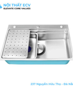 Chậu Rửa Bát 1 Hố Chống Xước SUS304 CX304-7848