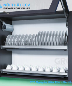 Giá Bát Cố Định Inox 304, Inox Mờ GROB GS340-160