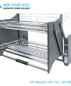 Giá Bát Nâng Hạ Nan Dẹt INOX SUS304 TITAN-Q70S TITANSEU