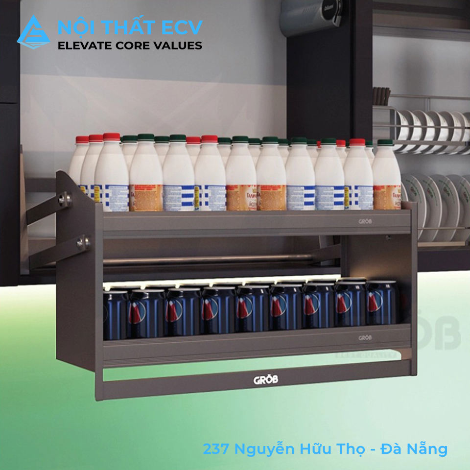 Giá Để Gia Vị Cảm Ứng Chạm GROB GP1-70, GP1-80, GPT1-90