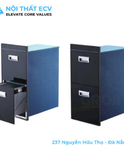 Thùng Đựng Gạo Mặt Gương 2 Khoang Ngăn GROB RB2-300B